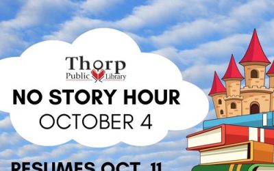 No Story Hour October 4